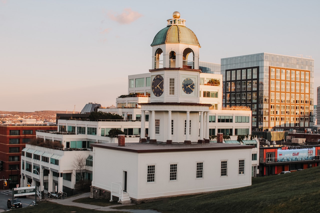 halifax clock building