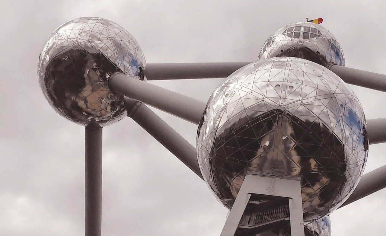 atomium attraction for tourists in bruxelles