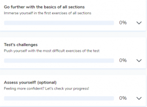 Learning with a personalized study plan