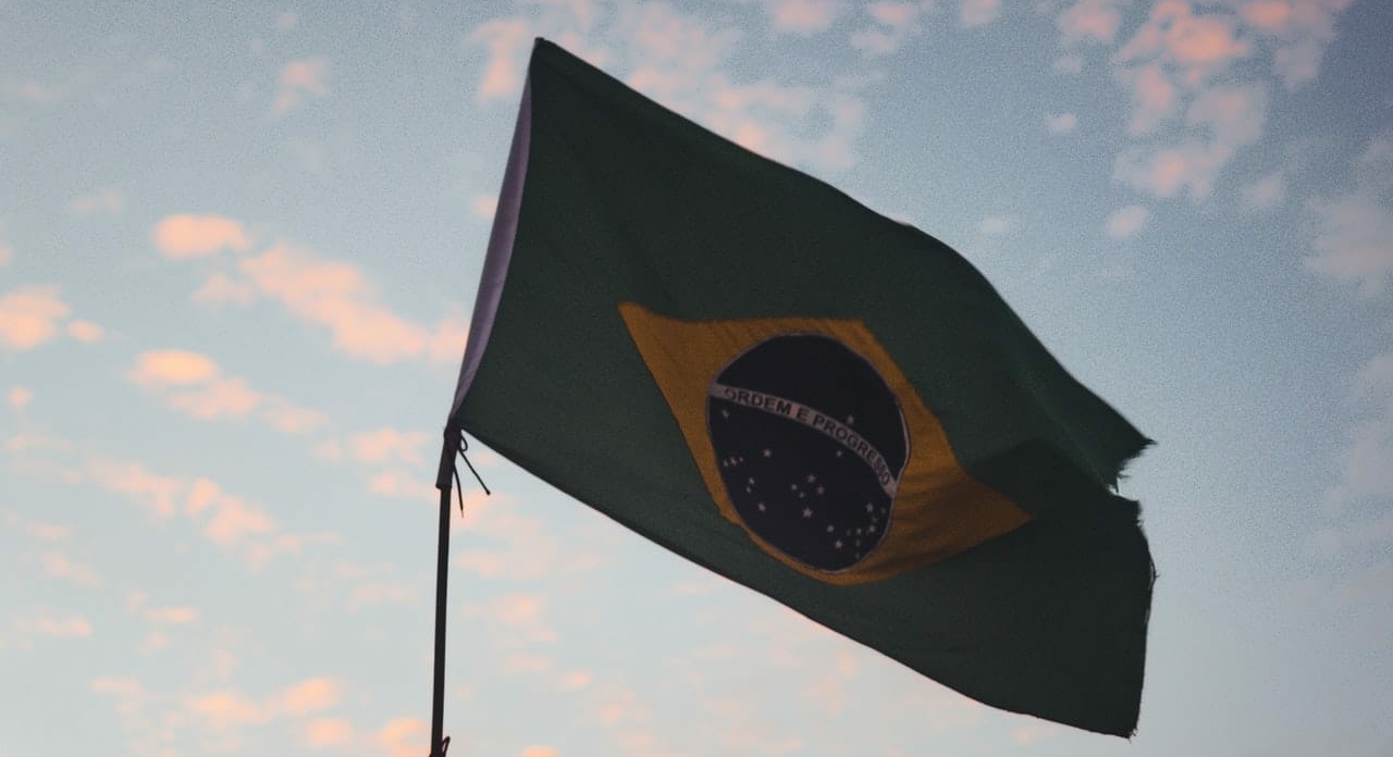 the flag of Brazil
