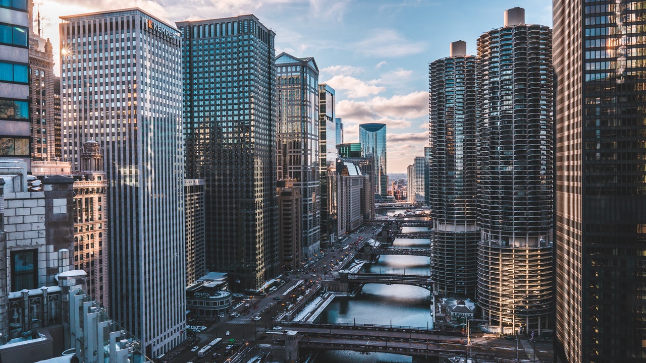 the skyscrapers of chicago