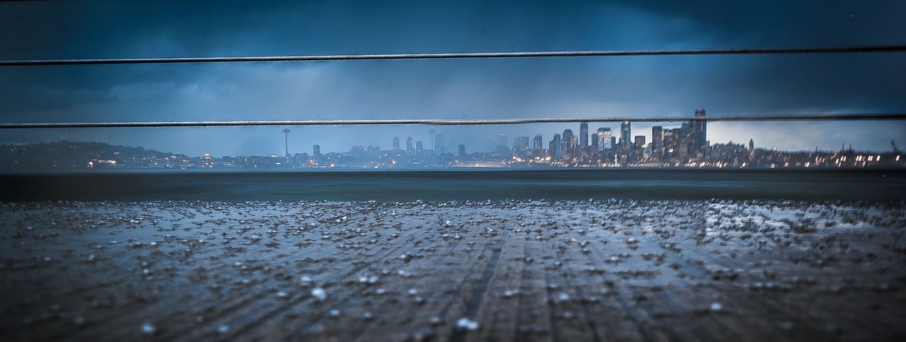 view of seattle from afar