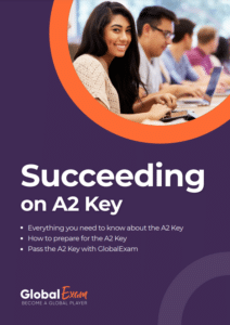 Take the A2 Key and prepare with ebook