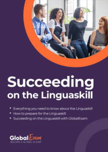 Read our ebook about the Linguaskill test