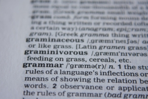 grammar-on-dictionary