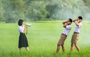 girl-shouts-with-megaphone