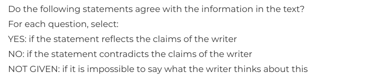 instructions for an exam question