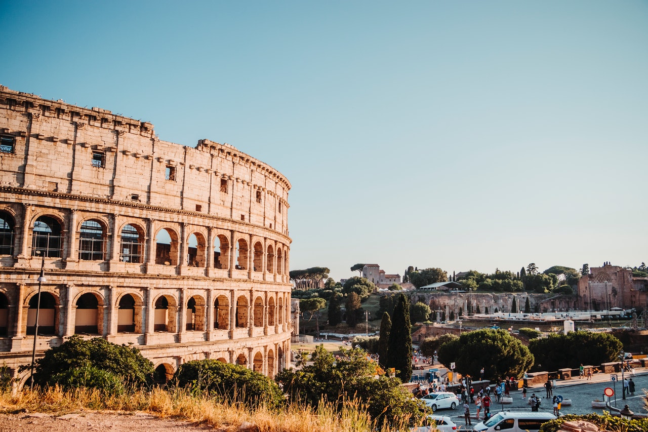 the colosseum in rome